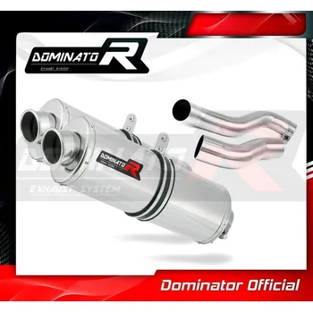 Výfuk pro motocykl Laděný výfuk DOMINATOR SUZUKI GSXR 1000 K9-K11 09-11 OVÁLNÉ KONCOVKY