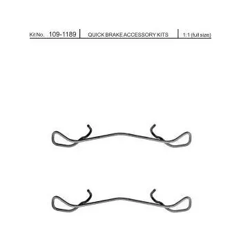 Brzdová destička Sada příslušenství brzdových destiček QUICK BRAKE