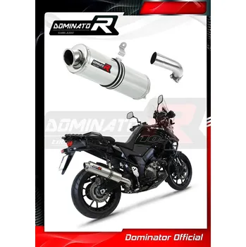 Výfuk pro motocykl Laděný výfuk DOMINATOR SUZUKI DL1000 V-STROM 20- KONCOVKA STANDART