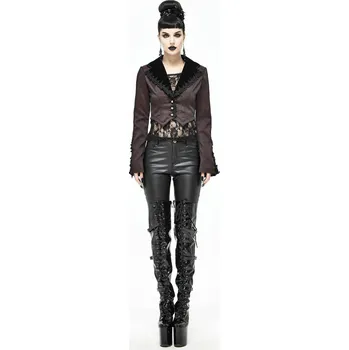 Dámský kabát kabát dámský DEVIL FASHION - CT170 - 3XL