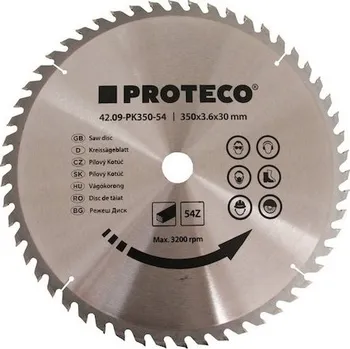 Pilový kotouč Proteco 42.09-PK350-54 350 mm