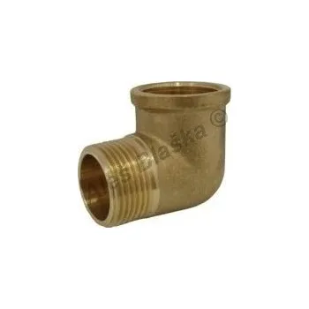 Fitinka Koleno MF mosazné 90° (vnitřní-vnější závit) - MOSAZ - 1/8" 1561 AKCE