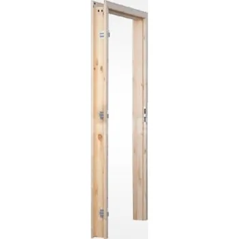 Zárubeň DKP Zárubeň obložková 60cm - Borovice sukatá orientace: Pravá, šířka stěny: 75-95