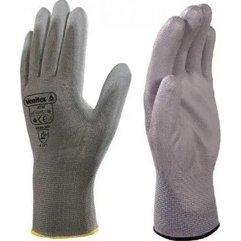 Rozvaděč CIMCO Rukavice šedé, pletené z polyesteru, vel. 9 901014