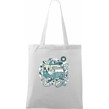 Obytňákovi - Taška bavlněná - 42 x 38 cm ( Bílá )