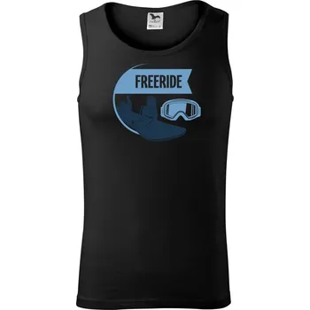Pánské termoprádlo Freeride snowboard kruh - Tílko pánské Core - L ( Černá )