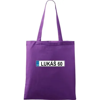 SPZ Lukáš 60 - Taška bavlněná - 42 x 38 cm ( Fialová )