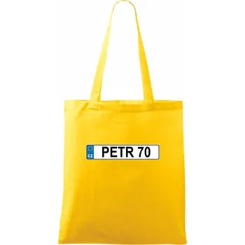 SPZ Petr 70 - Taška bavlněná - 42 x 38 cm ( Žlutá )
