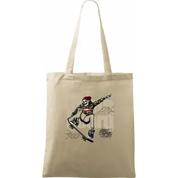 Nákupní taška Skate bad boy maskáč - Taška bavlněná - 42 x 38 cm ( Naturální )