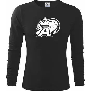 Chlapecké tričko Black Knight - Cape Man - Triko dětské Long Sleeve - 122 cm/6 let ( Černá )