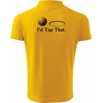 Pánská košile Golf - I'd tap that - Polokošile pánská Pique Polo 203 - L ( Žlutá )