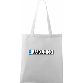 SPZ Jakub 30 - Taška bavlněná - 42 x 38 cm ( Bílá )