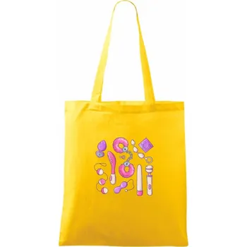 Sex vše co potřebuji - Taška bavlněná - 42 x 38 cm ( Žlutá )