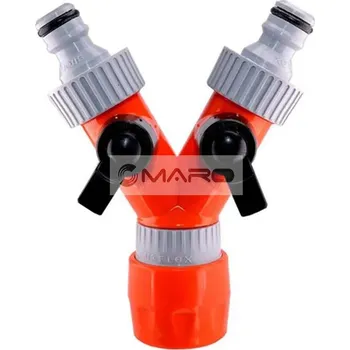 Siroflex Rozbočka Y rychlospojka + 2 čepy s uzávěrem, 4437100.02