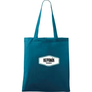 Hora Keprník - Taška bavlněná - 42 x 38 cm ( Petrolejová )