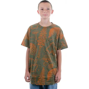 Pánské tričko GRIZZLY triko - Foliage Ss Tee Mlti (MLTI) velikost: S