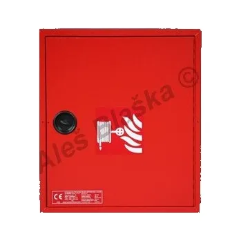 Hydrant ALBECO - ČR | Domovní požární hydrant nástěnný se zploštitelnou hadicí DN52 délky 20m plný (hydrantová skříň) hydrantový systém - červená HS DN52