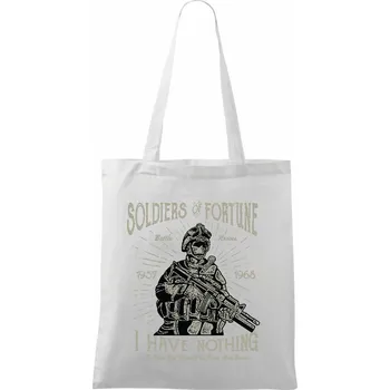 Soldiers Of Fortune - Taška bavlněná - 42 x 38 cm ( Bílá )