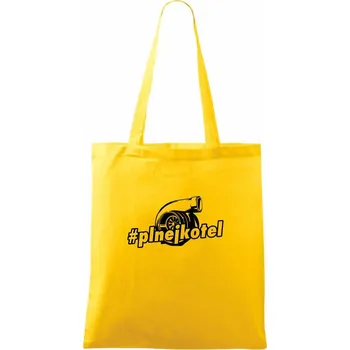 Plnej kotel - Taška bavlněná - 42 x 38 cm ( Žlutá )