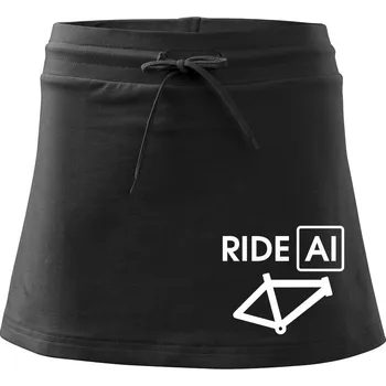 Dámská sukně Ride Al - Sportovní sukně - two in one - S ( Černá )