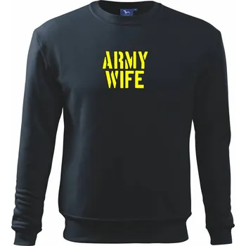Army Wife - Mikina Essential dětská - 146 cm/10 let ( Námořní modrá (velmi tmavá - téměř černá) )