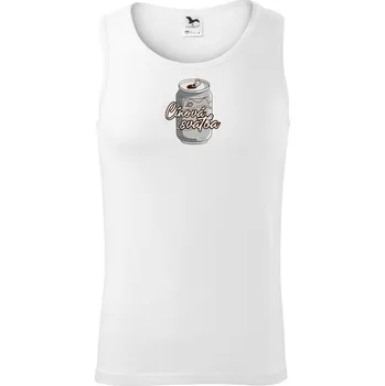 Pánské termoprádlo Cínová svatba 10 - Tílko pánské Core - S ( Bílá )