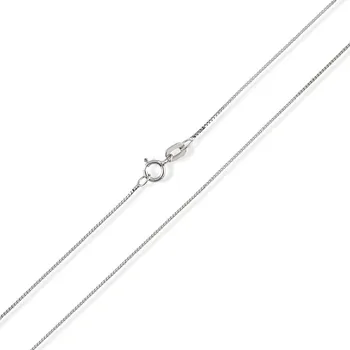 Řetízek Lillian Vassago Zlatý plný řetízek typu Cube LLV31-GCH016 Barva zlata: Bílá, Délka řetízku: 36 cm