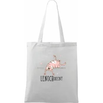Lenoch obecný - Taška bavlněná - 42 x 38 cm ( Bílá )