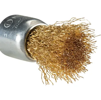 kartáč na vrtačku Makita D-73726 Štětcový kartáč potažený mosazí Ø 24 mm