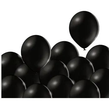 Balónek Balónky černé 025 - 100 kusů Balonky.cz 1100025-100