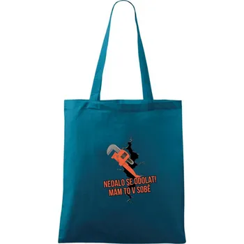 Nedalo se odolat, mám to v sobě instalatér - Taška bavlněná - 42 x 38 cm ( Petrolejová )
