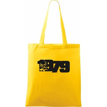 Husákovo dítě - 1979 - Taška bavlněná - 42 x 38 cm ( Žlutá )