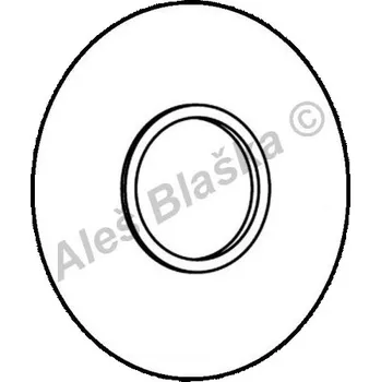 RIVER SPA - Itálie | A2785 krytka k vestavěným sprchovým bateriím RIVER R7500 kulatá (náhradní díl) A2785