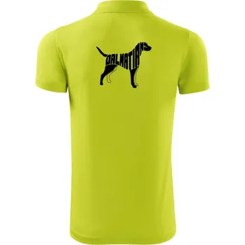 Pánská košile Dalmatin - Polokošile Victory sportovní (dresovina) - M ( Limetková )