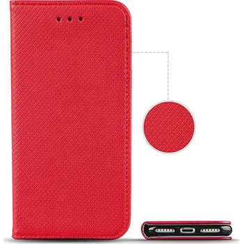 Pouzdro na mobilní telefon Pouzdro Sligo Case na Samsung A32 5G - Magnet - červené