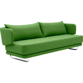 Křeslo Jasper, Čalounění Griffon 504 Lime, podnože černá