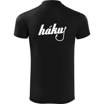 Pánská košile Hákuj - Polokošile Victory sportovní (dresovina) - 2XL ( Černá )