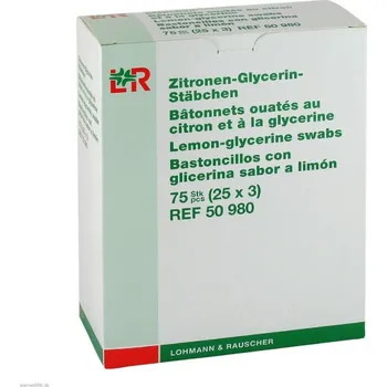 Hospidex Lemogil vatová tyčinka s glycerinem 15 cm 75 ks