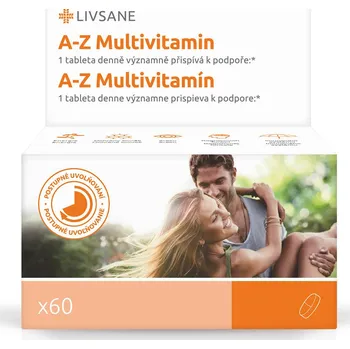 Livsane A-Z Multivitamin komplex 60 tbl.