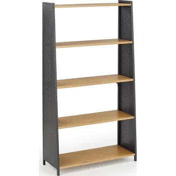 regál Halmar Reg-13 černý/dub zlatý