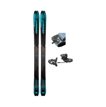 Horolezectví set Dynafit Blacklight 88 W 21/22 + pásy + vázání Superlite 150 151 cm; Dynafit Superlite 150 lyže + DÁREK DLE VÝBĚRU!