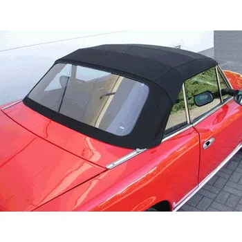 Střecha karosérie Potah střechy střecha Fiat Spider 124 78-85 materiál textilní sonnenland černá