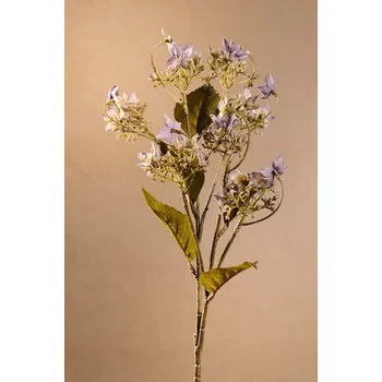 umělá květina Paramit DRY WILD HYDRANGEA Aranžovací květina modrá 62 cm
