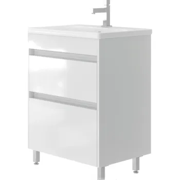 Koupelnový nábytek Lavedo Luton I. 65 White koupelnová skříňka s umyvadlem