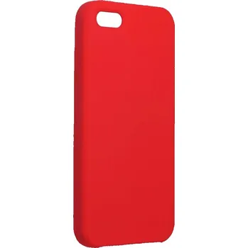Pouzdro na mobilní telefon Pouzdro Forcell Cord iPhone 5/5S/SE červené