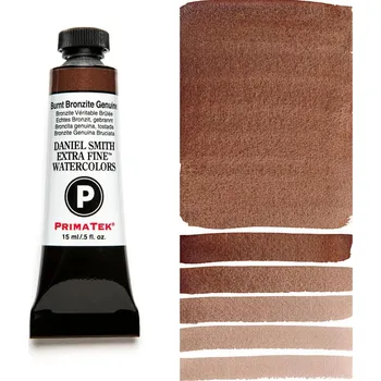 Výtvárné potřeby Akvarelová barva Daniel Smith PrimaTek, 15ml - hnědá Barva: 204 - Burnt Bronzite Genuine