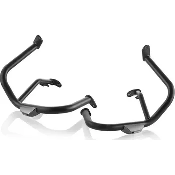 Kryt motoru Rizoma Padací rámy motoru pro BMW R 1250 GS s výměnnými slidery, šedé slidery Hliník