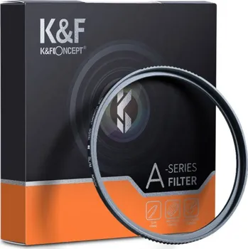 K&F Concept MC UV SLIM filtr 49 mm, GREEN MULTI-COATED, GERMAN OPTICS (kvalitní ochranný UV filtr pro váš objektiv)