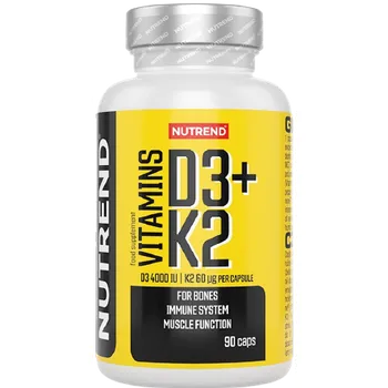 Nutrend Vitamins D3 + K2 90 cps.