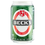 Beck's Bier 0,33 l plech